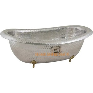 Nouveau luxe martelé grande taille métal vin boisson baignoire plus grande qualité Table décorative à la main bouteille de vin seau de indien - Product Image 1