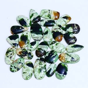 AAA + Top Qualité Naturel Chrome Calcédoine Cabochon De Pierres Précieuses En Vrac Pour La Guérison Bijoux En Gros Cabochon Pierre Précieuse - Product Image 5