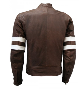 Chaqueta de cuero genuino para hombre, abrigo corto ajustado, chaqueta de cuero a la moda para hombre, chaqueta de cuero de alta calidad - Product Image 2