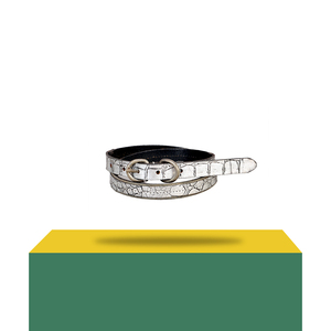 Cinturón de cuero de mujer de longitud personalizada de alta calidad, Material de piel de vaca, aleación de hierro de estilo lujoso Vintage para hebilla para uso diario en la oficina - Product Image 2