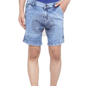 กางเกงยีนส์ขาสั้นผู้ชายผ้าเดนิมน้ำหนักเบา ระบายอากาศได้ดี ผลิตในปากีสถาน คุณภาพสูง สวมใส่สบาย - Product Image 4