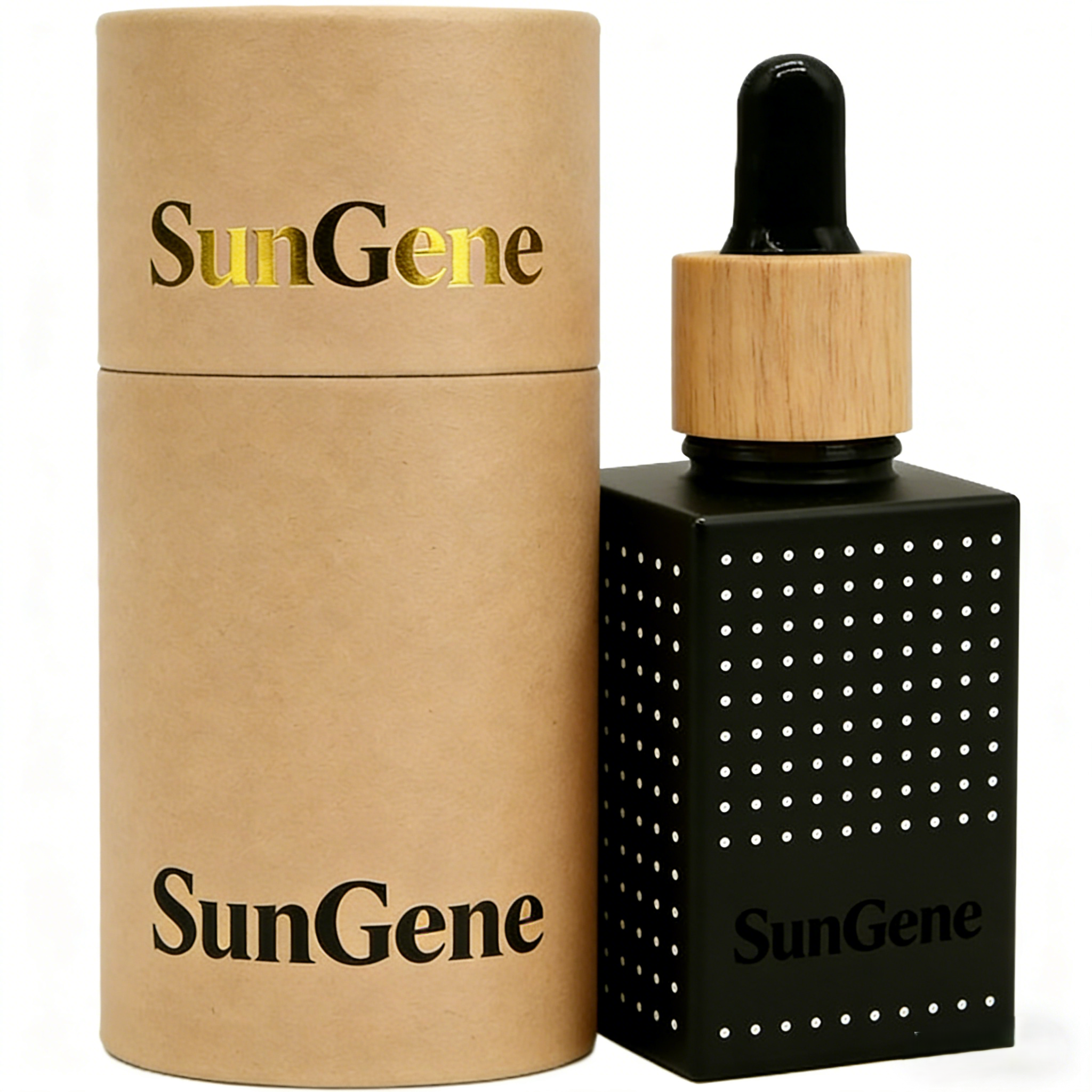 Sustainable Luxury Purple Recyclable Biodegradable Paper Cylinder Packaging Tube for Perfume Lotion Loose Powder Custom Gold