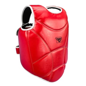 Protège-poitrine de boxe personnalisé avec logo imprimé pour le karaté, les arts martiaux et le sparring - Couleur/taille personnalisée, haute qualité - Product Image 4