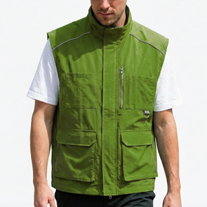 Casual Fashionable Stylish Windbreaker Vest For Training Traveling <b>Cycling</b> Camping Activewear Vest Manufacturer in Pakistan - Product Image 1