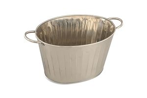 Baignoire à boissons galvanisée de qualité supérieure pour les fêtes seau à glace en acier inoxydable pour les fêtes - Product Image 2