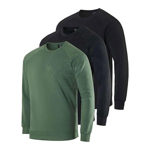 Sudadera de cuello redondo de lana de felpa suave para hombre, suéter Atlético cálido, ropa informal, capas de invierno y sudaderas con capucha para exteriores - Product Image 6