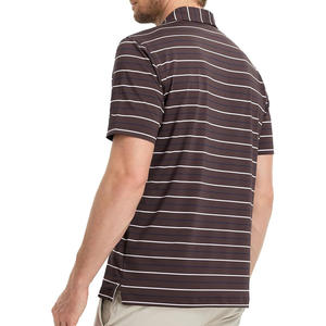 Polos OEM para hombre con logotipo de ajuste personalizado, tela de algodón de marca, material transpirable y opciones de etiqueta privada - Product Image 3