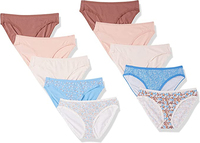 Ropa Interior Femenina para la Menstruación, Conjunto Sexy, Color Rosa, Bonitas Bragas Bordadas de Algodón, Servicio OEM, Personalizado