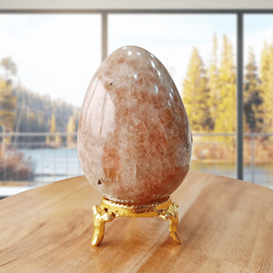 Sunstone Egg Huevos de cristal curativos naturales al por mayor para la decoración del hogar y equilibrio energético de fabricación de confianza - Product Image 6