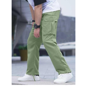 Hecho en Bangladesh, pantalones cargo con múltiples bolsillos, primavera y otoño, nuevos monos para hombre, pantalones cargo directos de fábrica a bajo precio. - Product Image 5