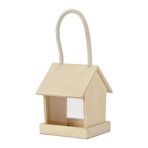 Maison d'oiseau en métal durable pour jardin extérieur suspendu Mangeoire à oiseaux décorative Conception unique résistante aux intempéries - Product Image 4