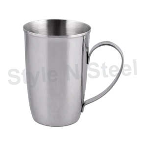 Chope à bière à double paroi en acier inoxydable - Product Image 1