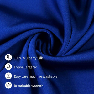 100 pour cent housse de coussin en soie de mûrier tissu anti-âge doux pour la santé de la peau et des cheveux de sommeil de beauté - Product Image 3