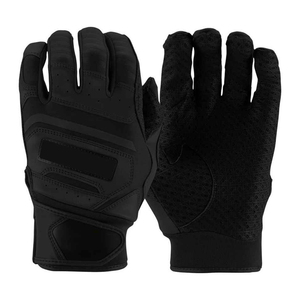 Guantes de Bateo de Béisbol y Sóftbol Ambidiestros Cómodos con Cierre de Velcro, Acolchado de Cuero Premium Duradero para el Balón - Product Image 1