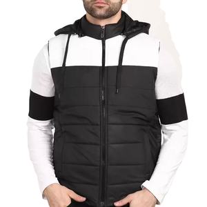 Chaleco acolchado para hombre con logotipo personalizado de alta calidad, ligero, sin mangas, ropa cálida de invierno, chalecos acolchados personalizados al por mayor para hombre - Product Image 1