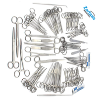 126 PCS Canine + Feline Spay Pack Instruments vétérinaires Instruments chirurgicaux Fabricant et exportateur