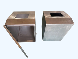 Gabinete de acero inoxidable pulido cepillado caja metálica Servicio de Fabricación doblado corte láser personalizado OEM de Vietnam - Product Image 5