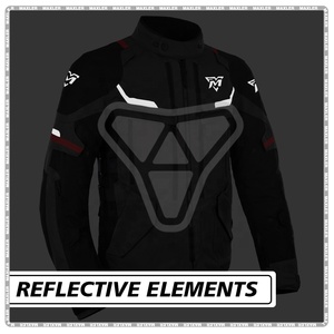 Veste de moto respirante en Cordura pour homme 2026, à manches longues, grande taille, motif imprimé, service OEM - Product Image 2