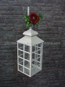 Lanterne de bougeoirs en métal de conceptions classiques pour les mariages et la décoration de Noël en plein air articles de luxe en gros de l'inde - Product Image 2