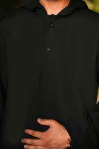 Nuevo Thobe Moderno de Manga Larga para Hombre, Estilo Saudí, Tela de Poliéster Transpirable para Eid, Abaya - Product Image 3