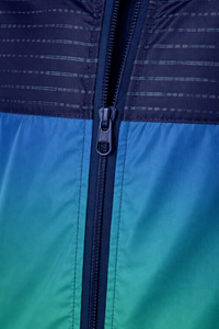 Custom Front Hooded Winter <b>Mens</b> Windproof Waterproof Windbreaker <b>Jacket</b> Plus Size Outdoor Sports Breathable Eco-Friendly Nylon - Product Image 2