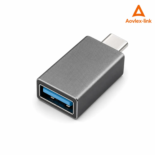 USB C Male to USB 3.0 A Female OTG Adapter