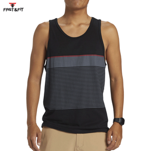 Meilleur design personnalisé hommes formation débardeur populaire respirant Gym entraînement haut sans manches avec style décontracté tricoté méthode de tissage - Product Image 3