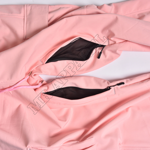 Pantalon Softshell rose clair haut à la mode avec doublure chaude en tissu coupe-vent Style neige extérieur et marque avec logo personnalisé - Product Image 5