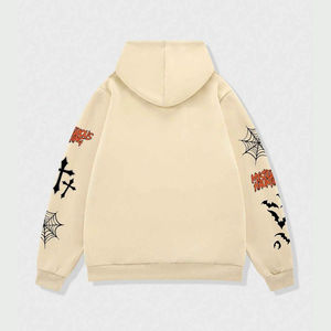 Sweat à capuche vintage surdimensionné imprimé DTF personnalisé pour hommes à la mode-Sweat à capuche décontracté à manches longues pour hommes - Product Image 2