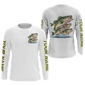 Sublimation Performance personnalisée séchage rapide 100% polyester T-shirt en jersey de pêche pour hommes UPF 50 + manches longues respirant - Product Image 1