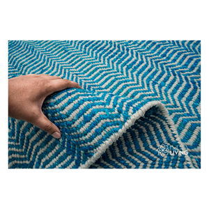 Tapis élégant en laine tissé à la main Tapis de sol en laine doux et fait à la main Tapis de qualité supérieure Parfait pour le salon, la chambre à coucher et le bureau - Product Image 3