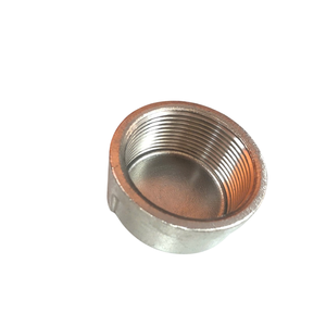 Tapa redonda roscada de acero inoxidable de alta calidad de 1-1/2 pulgadas OEM/ODM Superficie lisa de embalaje personalizado para industrias variadas - Product Image 5