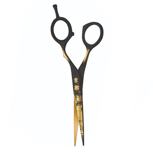 Ciseaux de coupe de cheveux enduits de papier fantaisie Ciseaux à cheveux en gros Rasoir tranchant Durable Coupe de cheveux Ciseaux de coiffeur fabriqués à la main - Product Image 5