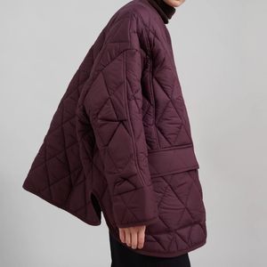 Veste matelassée pour femme OEM, veste légère tendance et élégante / Vêtement de rue décontracté, printemps automne, étiquette personnalisée, veste matelassée - Product Image 2