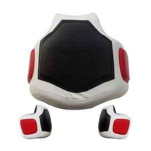 Protège-ventres de boxe et de Muay Thai personnalisés tendance en gros, protection de poitrine pour l'entraînement, fabriqué au Pakistan, service OEM - Product Image 4