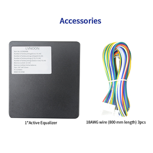 LVNOON 10A Active Balancer 1mV Precision 3S 8S 10S 12S 20S <span class=keywords><strong>21S</strong></span> 24S NCM Li-on Lifepo4 LTO Batterie avec Smartphone APP Control - Product Image 2