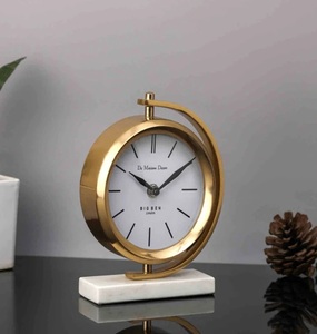 De Maison Decor <b>Modern</b> Square Table <b>Clock</b> Metal Frame Black Face Roman Numerals Living Room Home Decor <b>Wall</b> <b>Clock</b> - Product Image 3