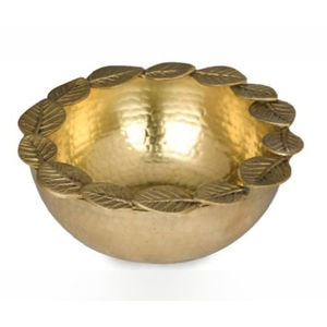 Designer exclusif fait à la main avec des feuilles de cercle Porte-bonbons sucré moderne Vaisselle pour la maison Bonbons à dessert sucrés Serveur Ware Bowl - Product Image 1