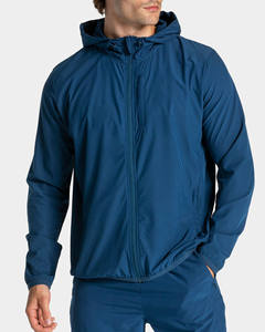 Survêtement Homme de Haute Qualité Personnalisé Bleu Marine Veste et Pantalon de Survêtement Homme Polyester Léger et Extensible Jogging Homme - Product Image 3