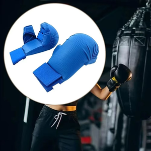 ถุงมือคาราเต้แบบกำหนดเองขายดี คุณภาพสูง หนัง PU สำหรับยูโด เทควันโด ถุงมือต่อยมวย MMA สำหรับศิลปะการต่อสู้และมวย - Product Image 5