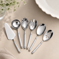 Ensemble de couverts en acier inoxydable 304, 8 pièces, passe au lave-vaisselle, écologique, qualité alimentaire, pour mariage, maison, cuisine, restaurant