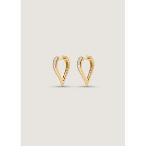 Boucles d'oreilles pendantes en diamant Viola Baguette, bijoux élégants en diamant pour femmes - Product Image 3