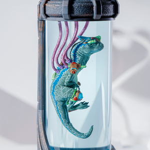 <b>Lamp</b> custom resin,Velociraptor <b>lamp</b> resin,custom night light, alien <b>lamp</b> epoxy, art deco <b>lamp</b>, Personalized gift, Handmade gift - Product Image 2