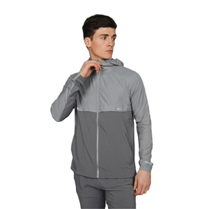 Hombres ligero transpirable al aire libre impermeable chaqueta cortavientos entrenamiento invierno ropa para correr al por mayor personalizado Venta caliente - Product Image 1