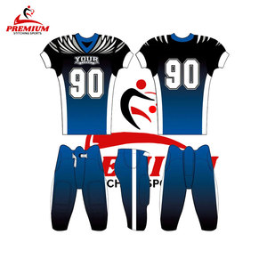 Maillot de football américain pour équipe sportive, manches courtes, respirant, séchage rapide, antibactérien, anti-UV, 240g, personnalisable pour hommes - Product Image 3