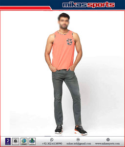 Nuevo diseño Active Wear Regular Fit sin mangas Gym Tank Top para hombres Summer Wear Mejor precio Quick Dry Men Tank Top - Product Image 3