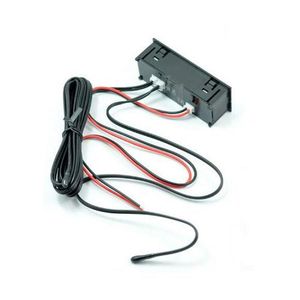 AEK-Tech BJ-TV02.G Thermomètre numérique LED vert, voltmètre, horloge, outil de mesure 22 mm - Product Image 2