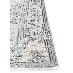 พรมขนสัตว์ถักมือสไตล์วินเทจ สีเบจและสีน้ำตาล ลายเหรียญรูปทรงสี่เหลี่ยมผืนผ้า ลวดลายนามธรรม สำหรับบ้านและทางเดิน ห้องนั่งเล่น-Pae-3235 - Product Image 4