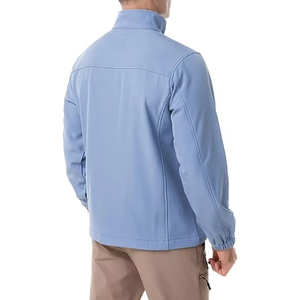 Veste Softshell doublée polaire pour homme, poids moyen, imperméable, manteau d'hiver pour l'extérieur, coupe-vent, logo personnalisé disponible 2026 - Product Image 6