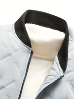 Nouvelle veste bomber matelassée réversible imperméable en toile blanche enduite, design High Street, personnalisée par Boomletcorp, pour hommes